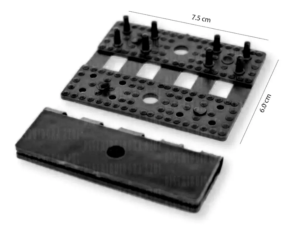 BROCHES PLASTICOS x100 Uni.