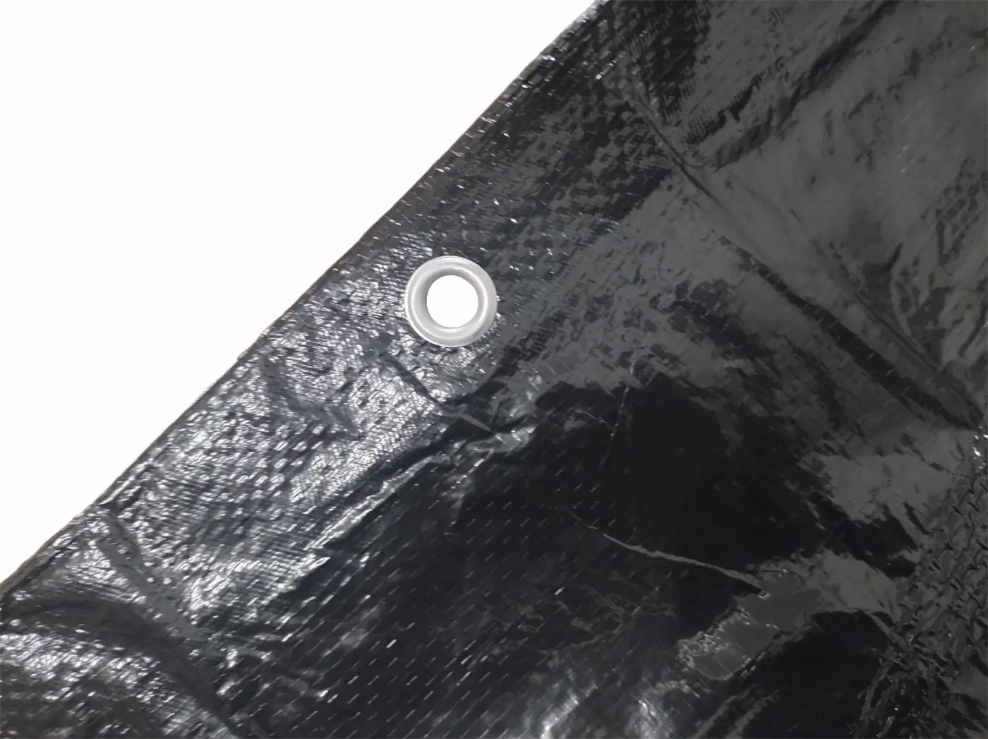 Cubre cerco c/ojales laminado 1.50 x 50 m negro